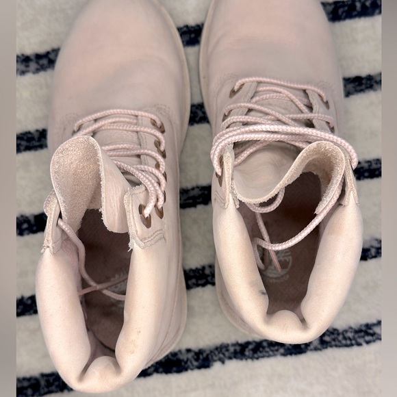 Timberland 6" Classic Boot - Big Kid Size 5 - Cameo Rose Pink - Picture 5 of 10